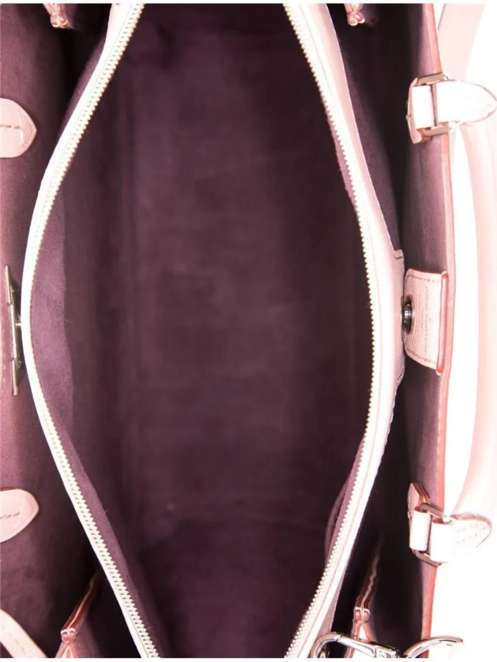 Louis Vuitton LockMe II Magnolia Pink Taurillon Leather Top Handle Bag, LUX